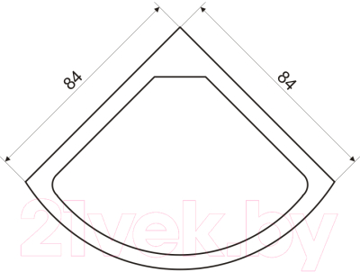 Душевая кабина Niagara NG-1909-01 100x100x215