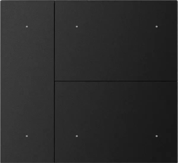 Лицевая панель Arlight Intelligent KNX-23-3G-SUF Black / 051091 - фото