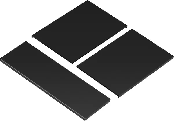 Лицевая панель Arlight Intelligent KNX-23-3G-SUF Black / 052876