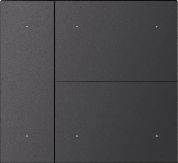 Лицевая панель Arlight Intelligent KNX-23-3G-SUF Dark Grey / 051095 - фото