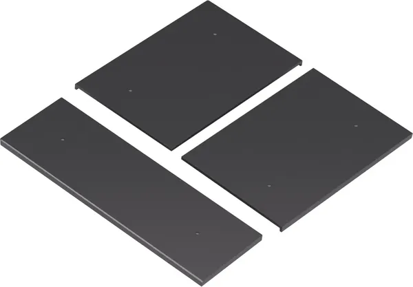 Лицевая панель Arlight Intelligent KNX-23-3G-SUF Dark Grey / 051095