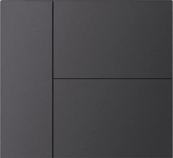 Лицевая панель Arlight Intelligent KNX-23-3G-SUF Dark Grey / 052877 - фото