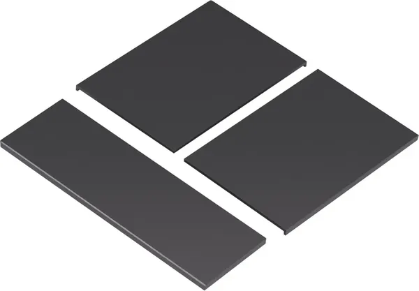 Лицевая панель Arlight Intelligent KNX-23-3G-SUF Dark Grey / 052877