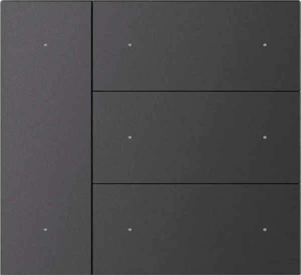 Лицевая панель Arlight Intelligent KNX-23-4G-SUF Dark Grey / 051087 - фото