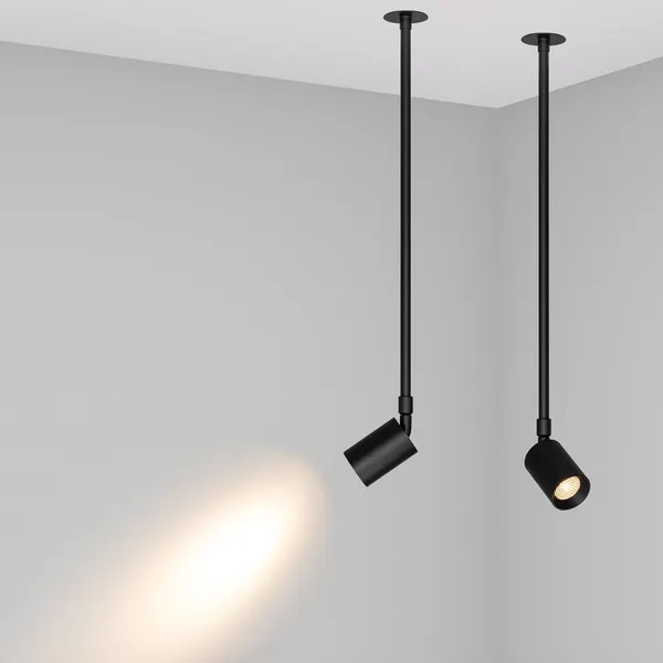 Спот Arlight LGD-PERISCOPE-R55-9W Warm3000 BK / 045203