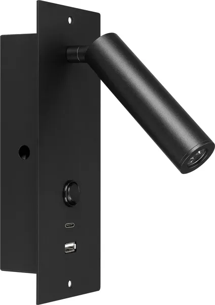 Спот Arlight SP-BED-CHARGE-BUILT-S80x230-3W Warm3000 BK / 046880 - фото