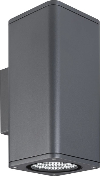 Бра уличное Arlight LGD-EVO-WALL-TWIN-S100x100-2x12W Warm3000 GR / 046195 - фото