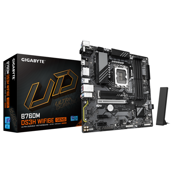 Материнская плата Gigabyte B760M DS3H WF6E GEN5