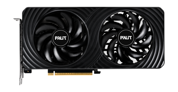 Видеокарта Palit RTX5050 8GB PA-RTX5050 DUAL OC 8GB (NE65050S19P1-GB2070D) - фото