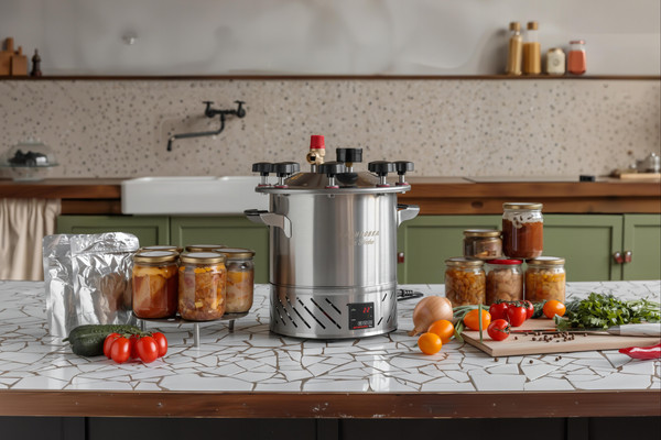 Автоклав для консервирования Малиновка Мини Электро (8л)