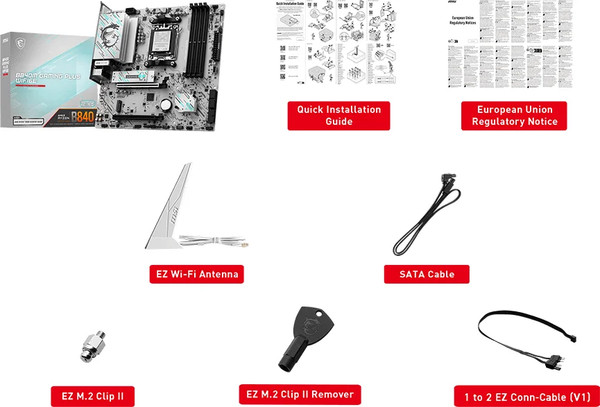 Материнская плата MSI B840M Gaming Plus WIFI6E