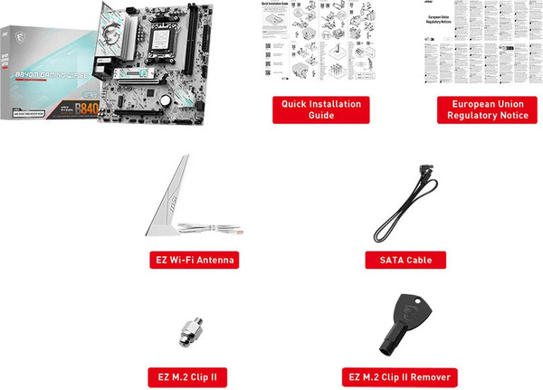 Материнская плата MSI B840M Gaming WIFI6E