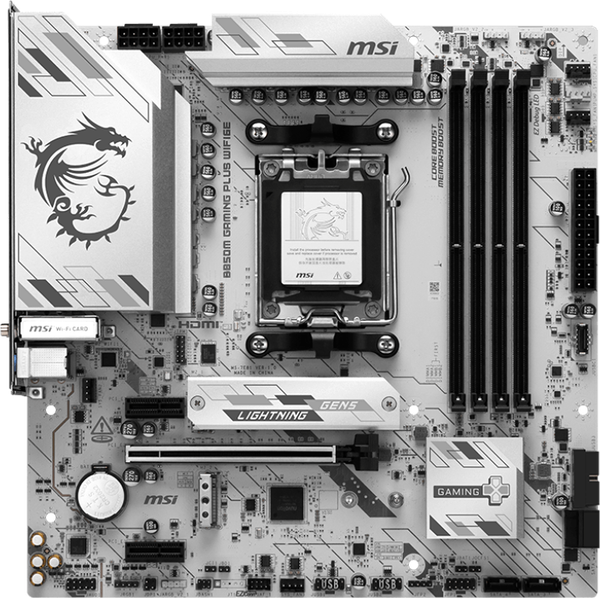 Материнская плата MSI B850M Gaming Plus WiFi - фото