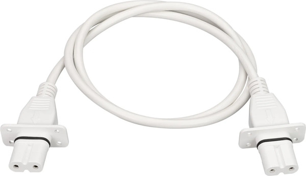 Коннектор для неона Arlight ARL-TAIL-1000-CON-FF-2pin WH / 030994 - фото