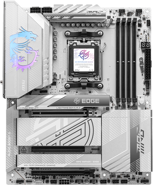 Материнская плата MSI MPG X870E Edge Ti WiFi - фото