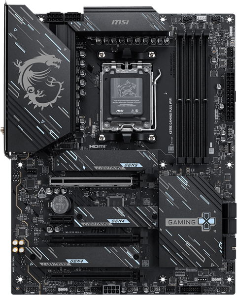 Материнская плата MSI X870E Gaming Plus WiFi - фото