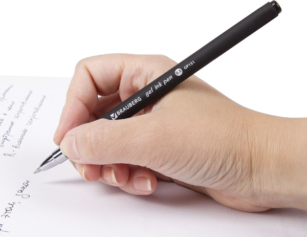 Ручка гелевая Brauberg Matt Gel / 142944