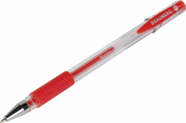 Ручка гелевая Brauberg Number One / 141195