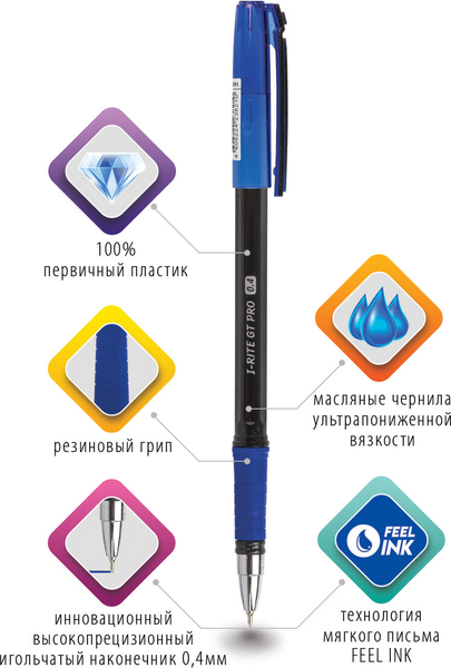Ручка шариковая Brauberg I-Rite Gt Pro / 143303