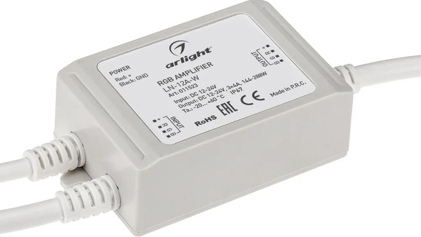Усилитель сигнала для светодиодной ленты Arlight LN-12A-W / 011523 - фото