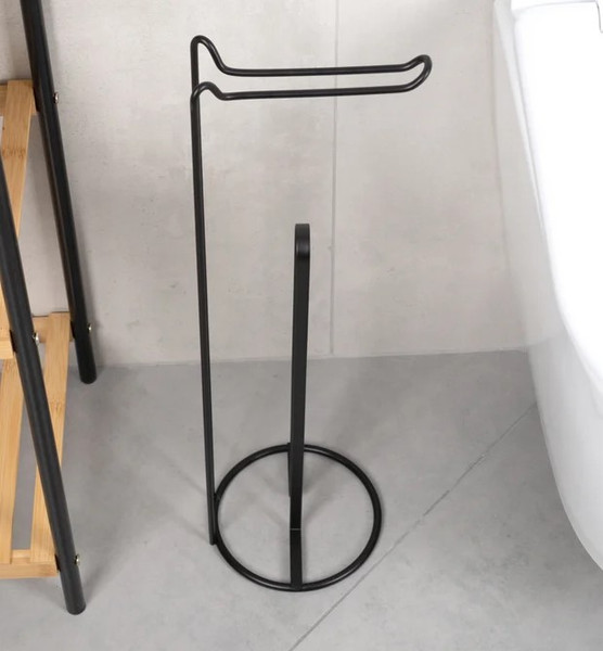 Стойка для туалетной бумаги FORA Night FOR-ST-54BL