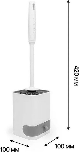 Ершик для унитаза KLEBER Lite KLE-LT088SQ