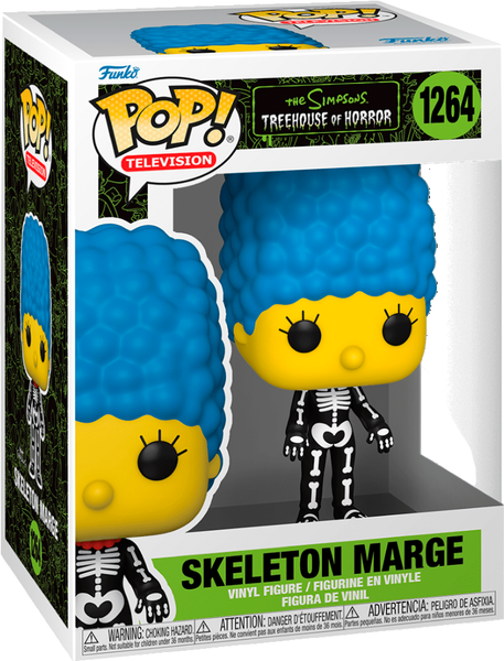 Фигурка коллекционная Funko POP! Симпсоны. Мардж в костюме скелета / 66337 - фото