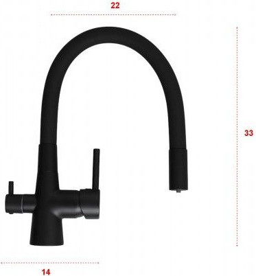 Смеситель Ledeme L4955B-2