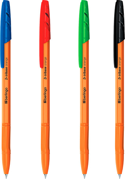 Набор шариковых ручек Berlingo Tribase Orange / CBp_70104 - фото