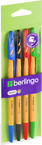 Набор шариковых ручек Berlingo Tribase Orange / CBp_70104