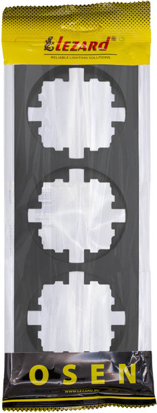 Рамка для выключателей и розеток Lezard Osen 743-4200-148