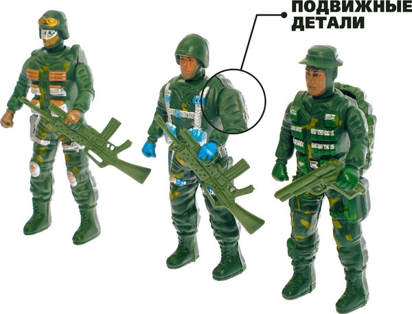 Набор фигурок игровых Sima-Land Спецназ / 2617256