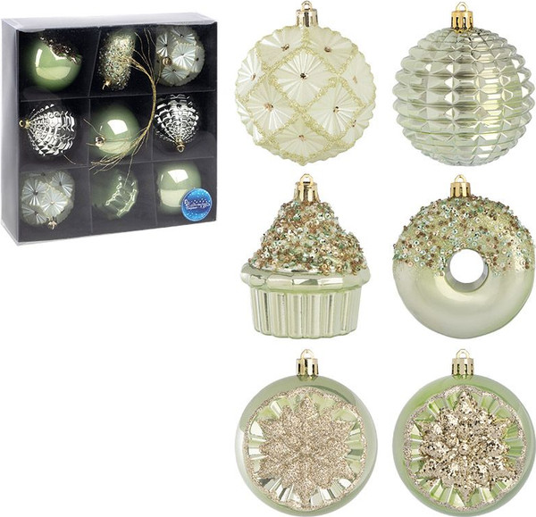 Набор елочных игрушек Волшебная страна Оливковый / 110455