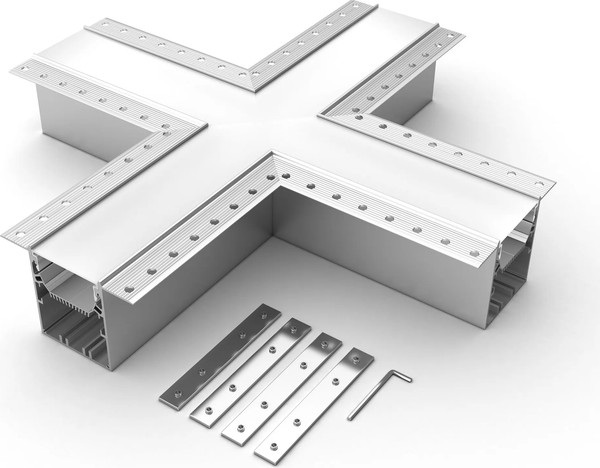 Крестовина для профилей Arlight SL-LINIA55-FANTOM / 030134 - фото