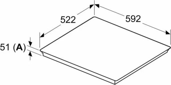 Индукционная варочная панель Bosch PIE61RHB1E