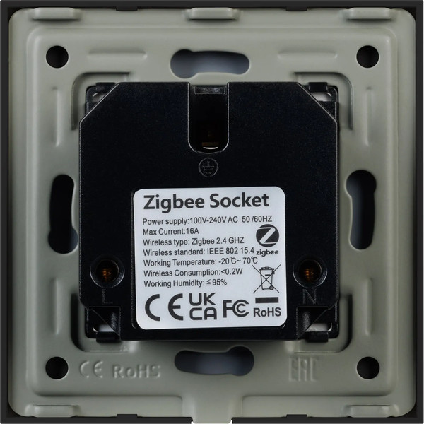 Умная розетка Arlight SCT-OMALI-EUZB1-PL-BK Zigbee / 050216