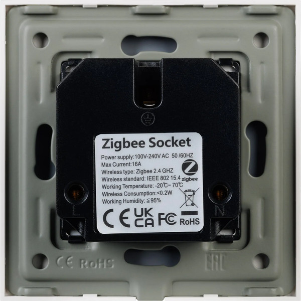 Умная розетка Arlight SCT-OMALI-EUZB1-PL-GD Zigbee / 050218