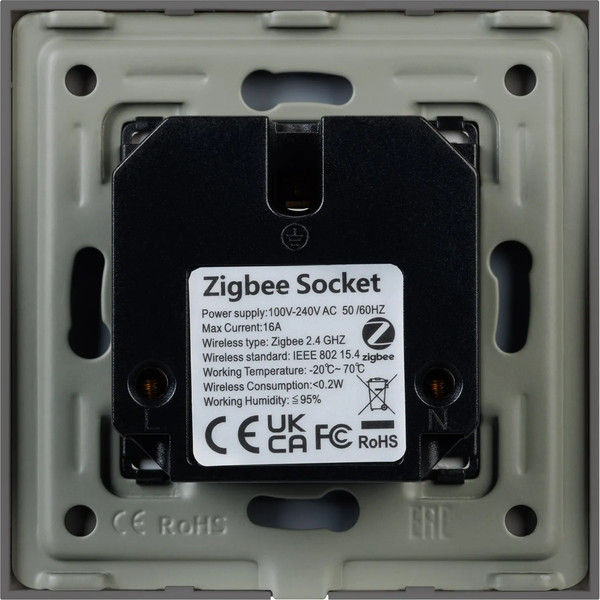 Умная розетка Arlight SCT-OMALI-EUZB1-PL-GR Zigbee / 050101