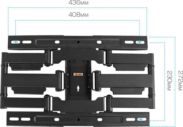 Кронштейн для телевизора Kromax Ultra Slim-101
