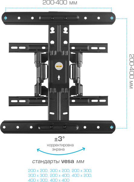 Кронштейн для телевизора Kromax Ultra Slim-101