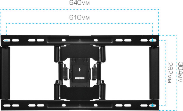 Кронштейн для телевизора Kromax Ultra Slim-102