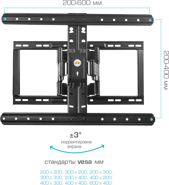 Кронштейн для телевизора Kromax Ultra Slim-102