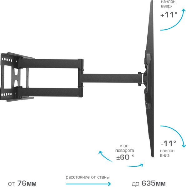 Кронштейн для телевизора Tuarex Olimp-607