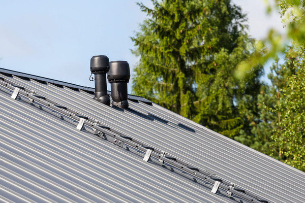 Выход вентиляционный на крышу Vilpe Е190Р/125/700 с шумопоглотителем / 73537 