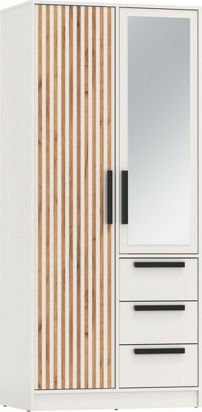 Шкаф Олмеко Вегас 2-х дверный с зеркалом 83.09 - фото