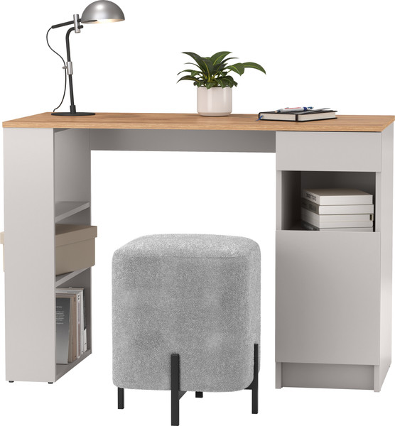 Письменный стол Олмеко Прайм с тумбой и полками 89.10