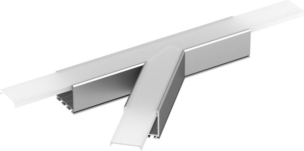 Угол профиля для светодиодной ленты Arlight PLS-LOCK-H25-T135L левый / 026241 - фото