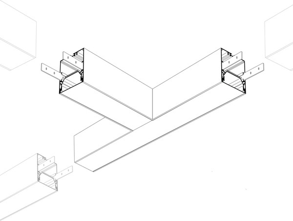 Угол профиля для светодиодной ленты Arlight SL-LINE-6070 / 030142