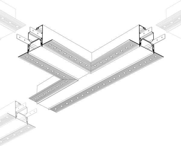 Угол профиля для светодиодной ленты Arlight SL-LINIA55-FANTOM / 030133