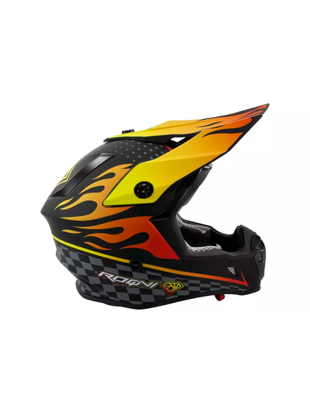 Мотошлем Roqvi Flame